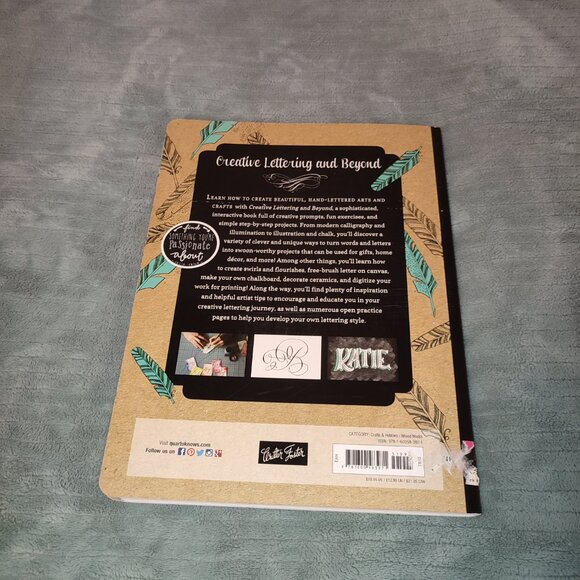 Book Large Format Calligraphy Creative Lettering and Beyond Luxury Crafting - Picture 16 of 16